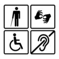 символика инвалидностей