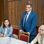 выступает председатель ЦП Олег Шепель